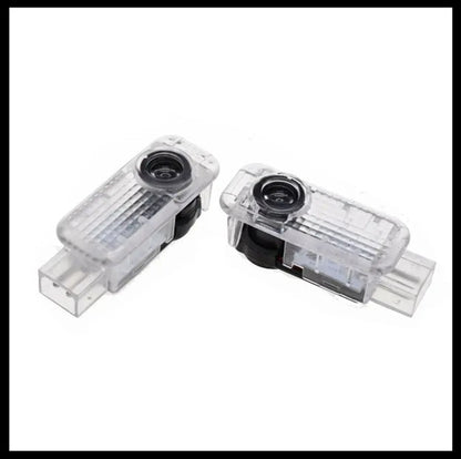 Quartz Ground Shadow Door Puddle Lamp Lighting for Audi Cars and SUVs