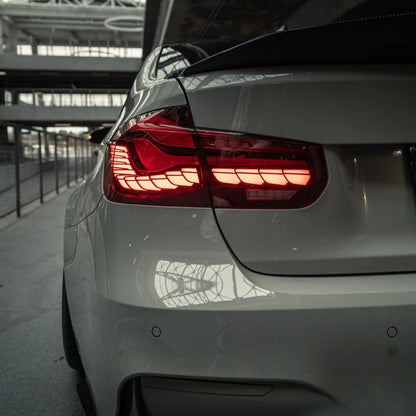 BMW GTS OLED sequential tail light by Palenon Performance for F80 F30 3 Series M3 340i 335i 330i 328i 320i models