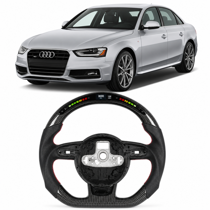 Carbon Fiber LED Steering Wheel for Audi A3 A4 A5 S3 S4 S5 RS4 RS5 RS6 RS7 RSQ3 SQ5 2012-2016