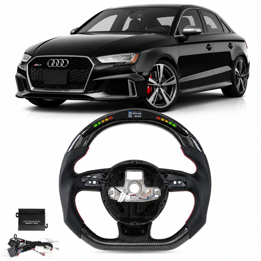Carbon Fiber LED Steering Wheel for Audi S/RS 2012-2021