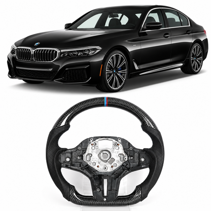 Vekto carbon fiber steering wheel for BMW G series G30 G05 G11 G12 G14 G15 G07540i M550i sports car interior accessory