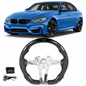 Vekto real carbon fiber LED steering wheel for BMW M3 F30, F80, F82, F87, F32, F36, F21, F22, F23, F48, F39, F25, F15, F34 models