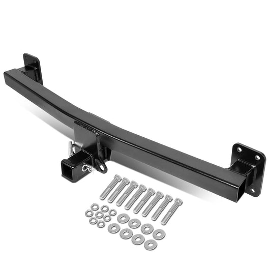 K2 Industries off-road trailer hitch for 07-15 Porsche Cayenne, Audi Q7, VW Touareg, mounted on vehicle rear.