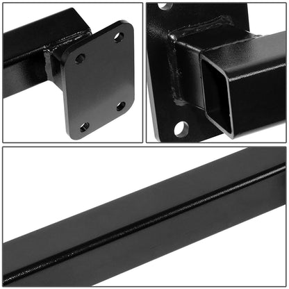 K2 Industries off-road trailer hitch for 07-15 Porsche Cayenne, Audi Q7, VW Touareg, mounted on vehicle with rugged design