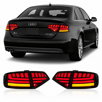 Full LED Tail Lights for Audi A4 2009-2012 - AudiGear.com - Taillights