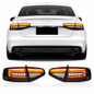 LED Tail Lights for Audi A4 2013-2016 with Dynamic Turn Signals - AudiGear.com - Taillights