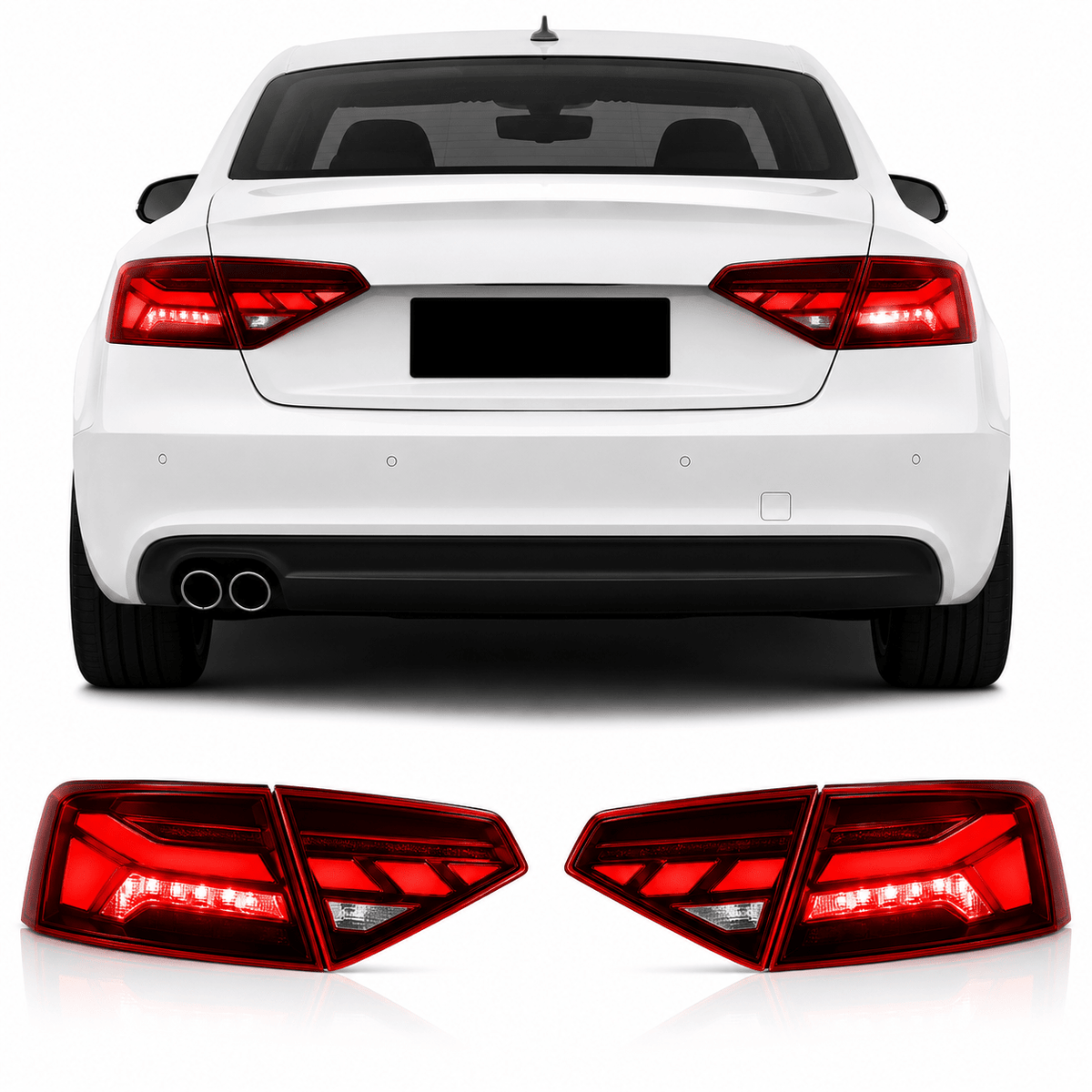 LED Tail Lights for Audi A5 2011-2016 - AudiGear.com - Taillights