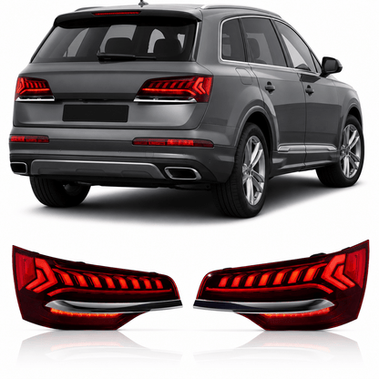 LED Tail Lights for Audi Q7 / Q7L 2006-2015 - AudiGear.com - Taillights