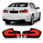 Vekto G30 LCI style LED tail light for BMW 3 Series F31 Touring 2012-2019, showing the illuminated red and clear lens design.