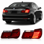 Vekto LED taillights for BMW 7 Series F01 F02 2009-2015, showcasing sleek tail light design with bright illumination.