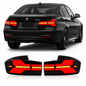 Vekto G05 style LED tail lights for BMW 3 Series F30/F35 and F80 M3 2013-2018, showing a sleek modern taillight design.