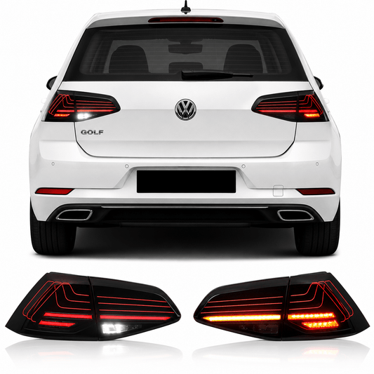 CSL Style LED Tail Lights for Volkswagen Golf MK7.5 2018-2020 - AudiGear.com - Taillights