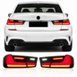Vekto LED rear taillight assembly for BMW 3 Series G20 G28 and M3 G80, showing sleek taillight design and LED lighting elements.