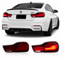 Vekto LED taillights for BMW 4 Series F32, F33, F36, and M4 F82, F83 models, 2012-2018, showing sleek rear lighting design