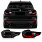 Vekto LED taillights for BMW X3 G01 G08 2019-2022, modern tail lights with clear lens and bright illumination.