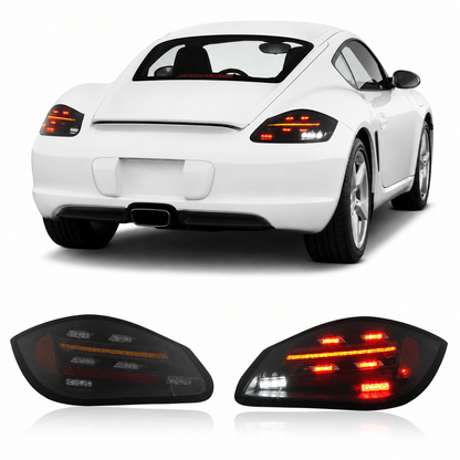 LED Taillights for Porsche Cayman & Boxster 987.2 2009-2012 - AudiGear.com - Tail Lights