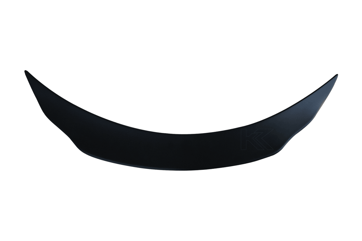 BMW Z4 E89 hyper duck tail trunk spoiler by K2 Industries, showcasing the sleek aerodynamic design on the car's rear.