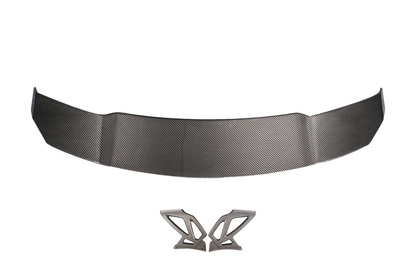 BMW F80/F82/F83 carbon fiber wing by K2 Industries, Maxstyle design, featuring sleek aerodynamic shape for 2014-2020 models.