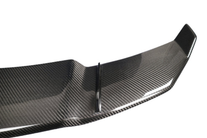 BMW F80/F82/F83 carbon fiber wing by K2 Industries, Maxstyle style, designed for 2014-2020 models, shown from the side view