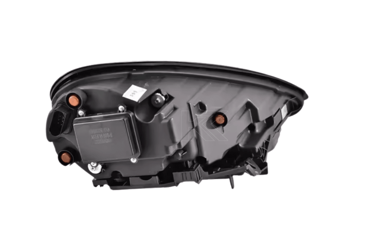 K2 Industries Porsche Panamera 970.2 LED headlights with Matrix style design, for models 2014-2016, showcasing headlight assembly.