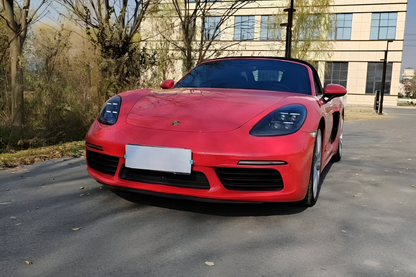 K2 Industries Porsche 718 982 LED headlights with modern design upgrade, sleek style for 2024+ Porsche 718 982 model.