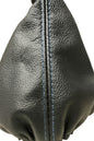 Genuine Leather SHIFT BOOT BLACK RED STITCH for VW Golf Jetta GTI GLI R32 MK5