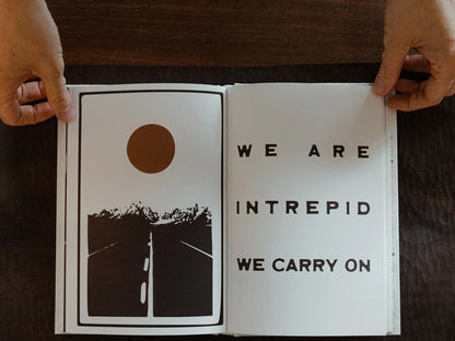 Open Wandering Routes Journal by GoWesty, featuring illustrated maps and literary-inspired design for travel inspiration.