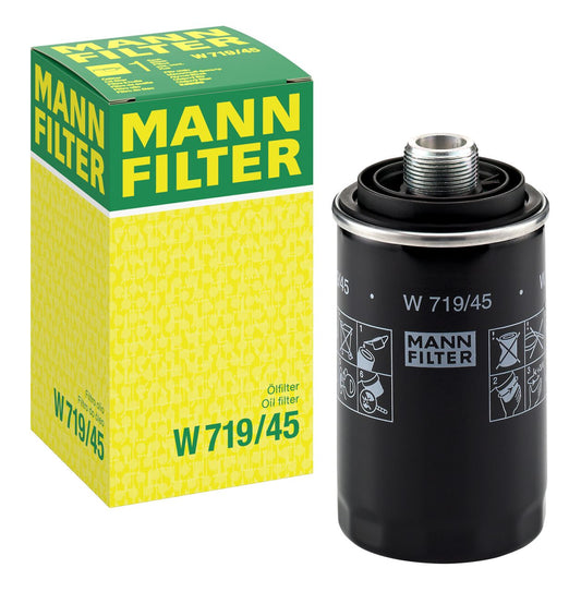 MANN Oil Filters for Audi VW A3 A4 A5 A6 A7 A8 Allroad Q3 Q5 Q7 Q8 S3 S4 S5 S6 S7 SQ5 SQ7 SQ8 TT TTS TT RS R8 2008-2025