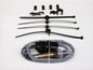 Bayern Automotive oxygen sensor for Audi VW TDI 1.9L 2.0L EA211 engine, showing the sensor with wiring and connector.