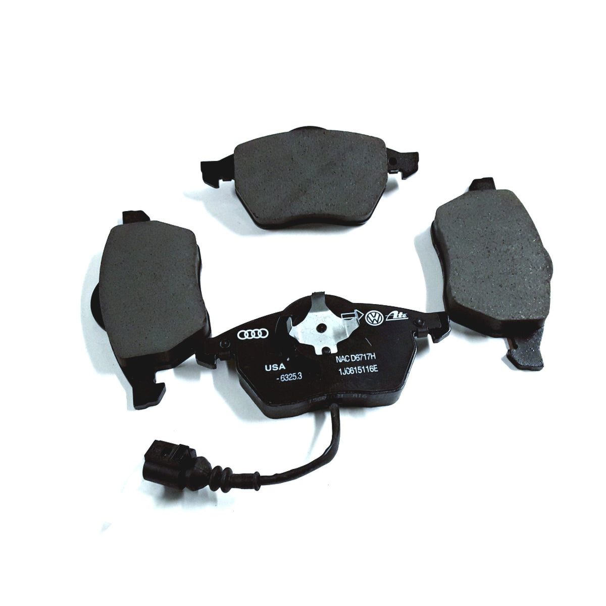 1J0698151K GENUINE OEM BRAKE PADS FRONT AUDI VW 2000-2010