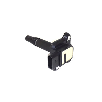 Genuine OEM ignition coil for Audi VW 1.8L and 4.2L engines, University VW Audi brand, shown in the image.