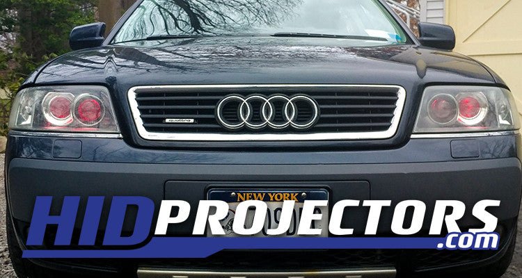 1999-2004 Audi A6 / Allroad C5 Quad Bi-Xenon Projector Headlight Retrofit