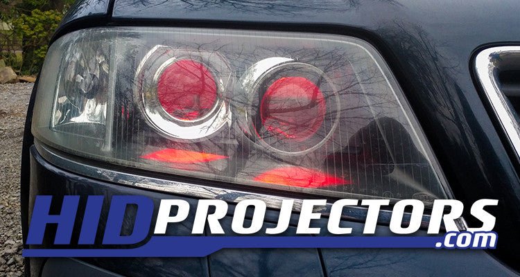 1999-2004 Audi A6 / Allroad C5 Quad Bi-Xenon Projector Headlight Retrofit