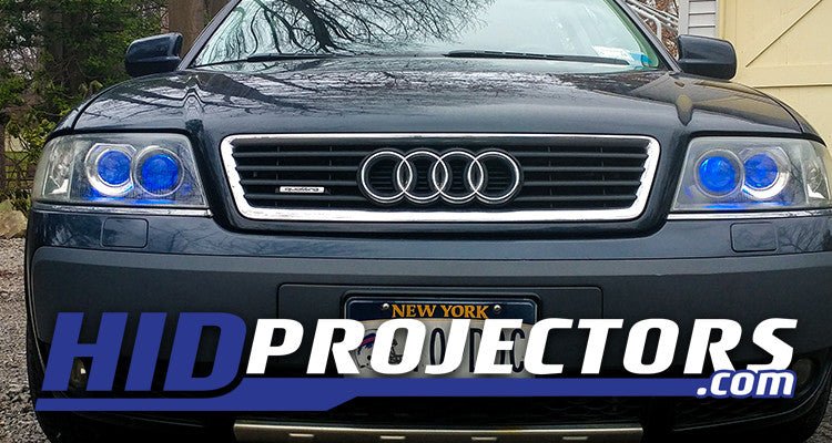 1999-2004 Audi A6 / Allroad C5 Quad Bi-Xenon Projector Headlight Retrofit