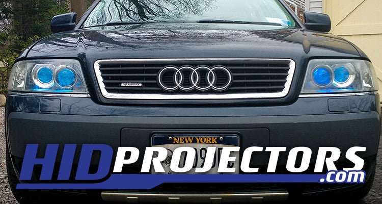 1999-2004 Audi A6 / Allroad C5 Quad Bi-Xenon Projector Headlight Retrofit
