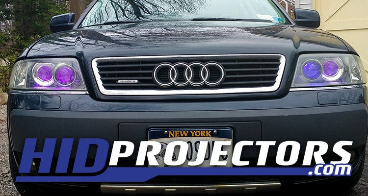 1999-2004 Audi A6 / Allroad C5 Quad Bi-Xenon Projector Headlight Retrofit
