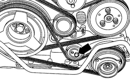 06J260849F GENUINE OEM AUDI VW Drive Belt 2013-2018