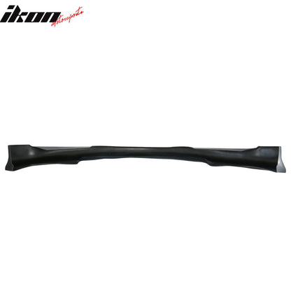 K2 Industries front bumper lip spoiler for BMW E90 3-Series sedan, 2005-2008, C Style, enhances sporty look and aerodynamics.
