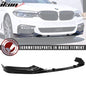 BMW G30 M-Tech M Sport front bumper lip spoiler kit by K2 Industries, 3-piece carbon fiber design for 2017-2020 models.
