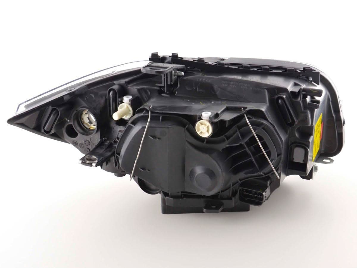 BMW 1-Series E81/E82/E87/E88 LED Headlights with Angel Eyes by K2 Industries, showing the headlights with illuminated angel eye rings.