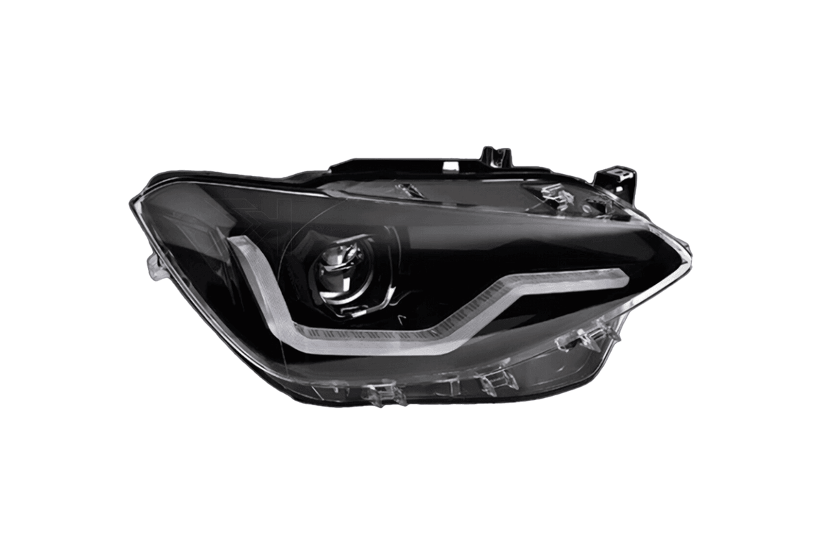 BMW 1 Series F20 116i 118i headlight upgrade by K2 Industries, featuring modern design for 2011-2019 models.