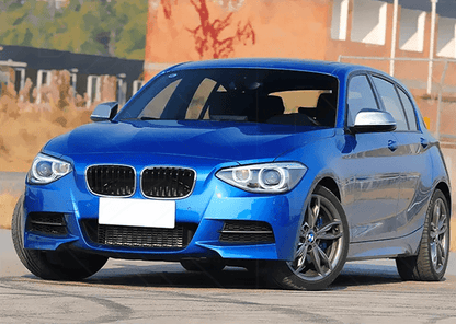 BMW 1-Series F20 OE style headlights upgrade from K2 Industries, featuring sleek design for 2012-2016 models.