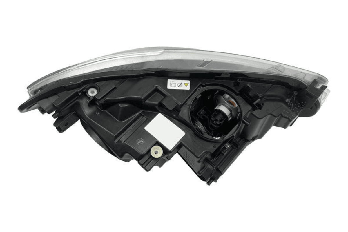 BMW 1-Series F20 OE style headlights upgrade by K2 Industries, featuring sleek headlights with clear lenses for 2012-2016 models.