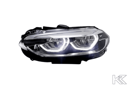BMW 1-Series F52 headlight upgrade by K2 Industries, OE+ style, for models 2016-2020, showing the sleek headlight design.