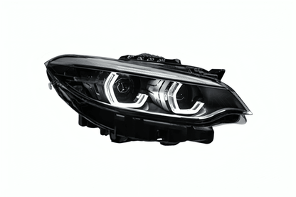 BMW 2 Series F22 M2 Style LED Headlights upgrade by K2 Industries, showing sleek modern headlights for 2014-2021 models