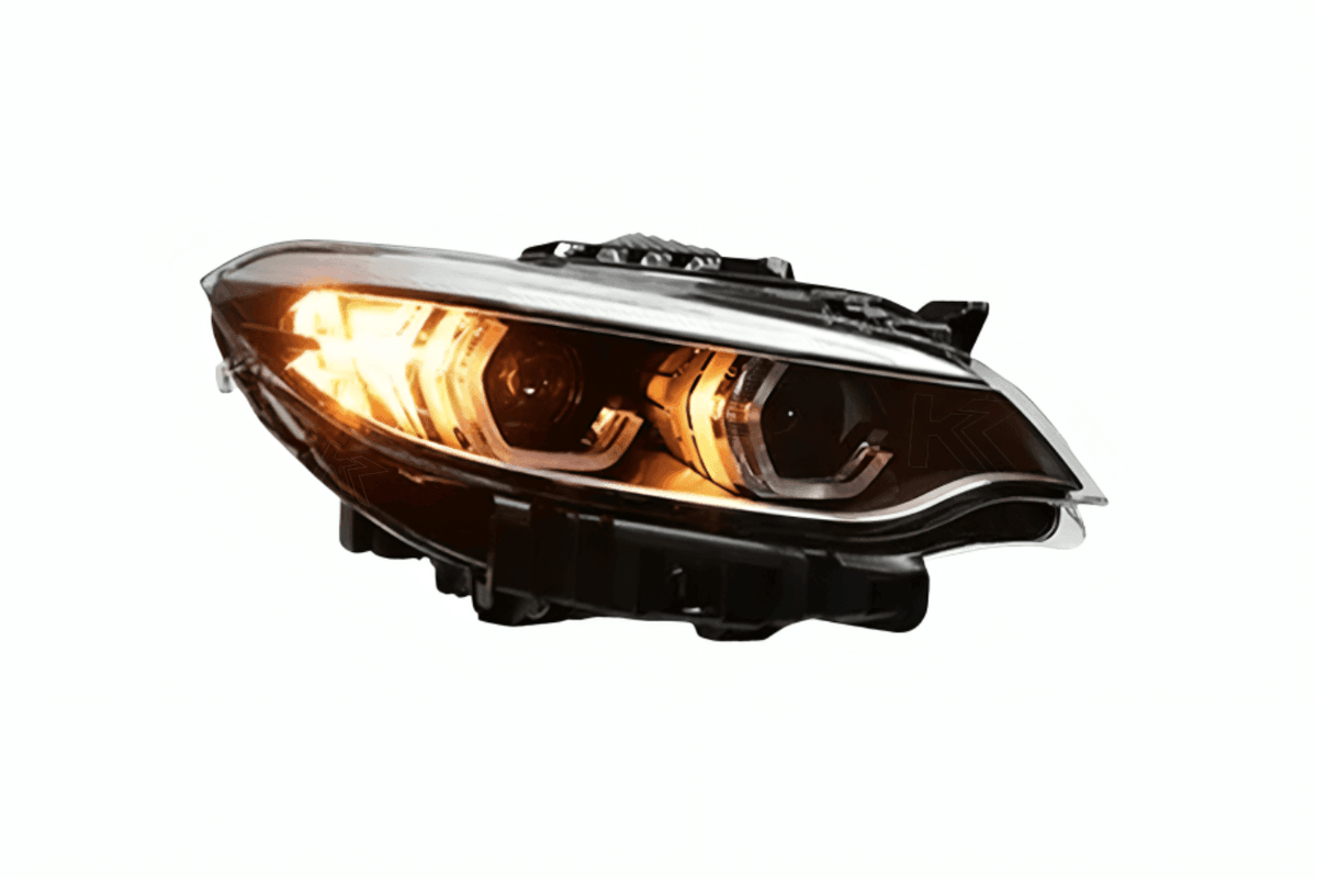 BMW 2 Series F22 M2 Style LED headlights upgrade by K2 Industries, showing sleek modern headlight design for 2014-2021 models