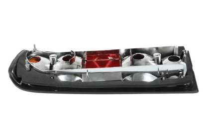 BMW 3 Series E30 original Startec taillights by K2 Industries, 1984-1991, showing close-up of red and clear lens design.