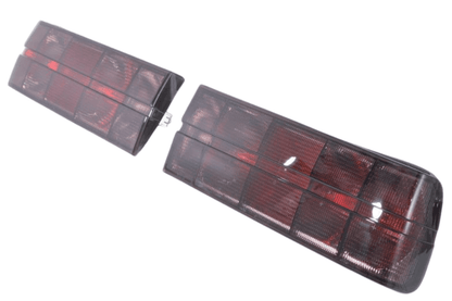 BMW 3 Series E30 tail lights by K2 Industries, original Startec design for 1984-1991 models, shown in the image.