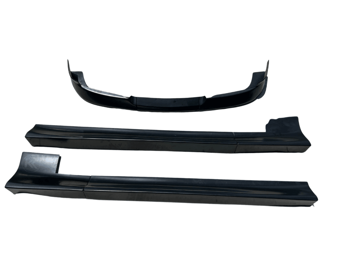 BMW 3-Series E36 coupe convertible with JDM-style body kit by K2 Industries, made of durable ABS plastic.