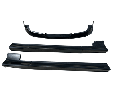 BMW 3-Series E36 coupe convertible with JDM-style body kit by K2 Industries, made of durable ABS plastic.